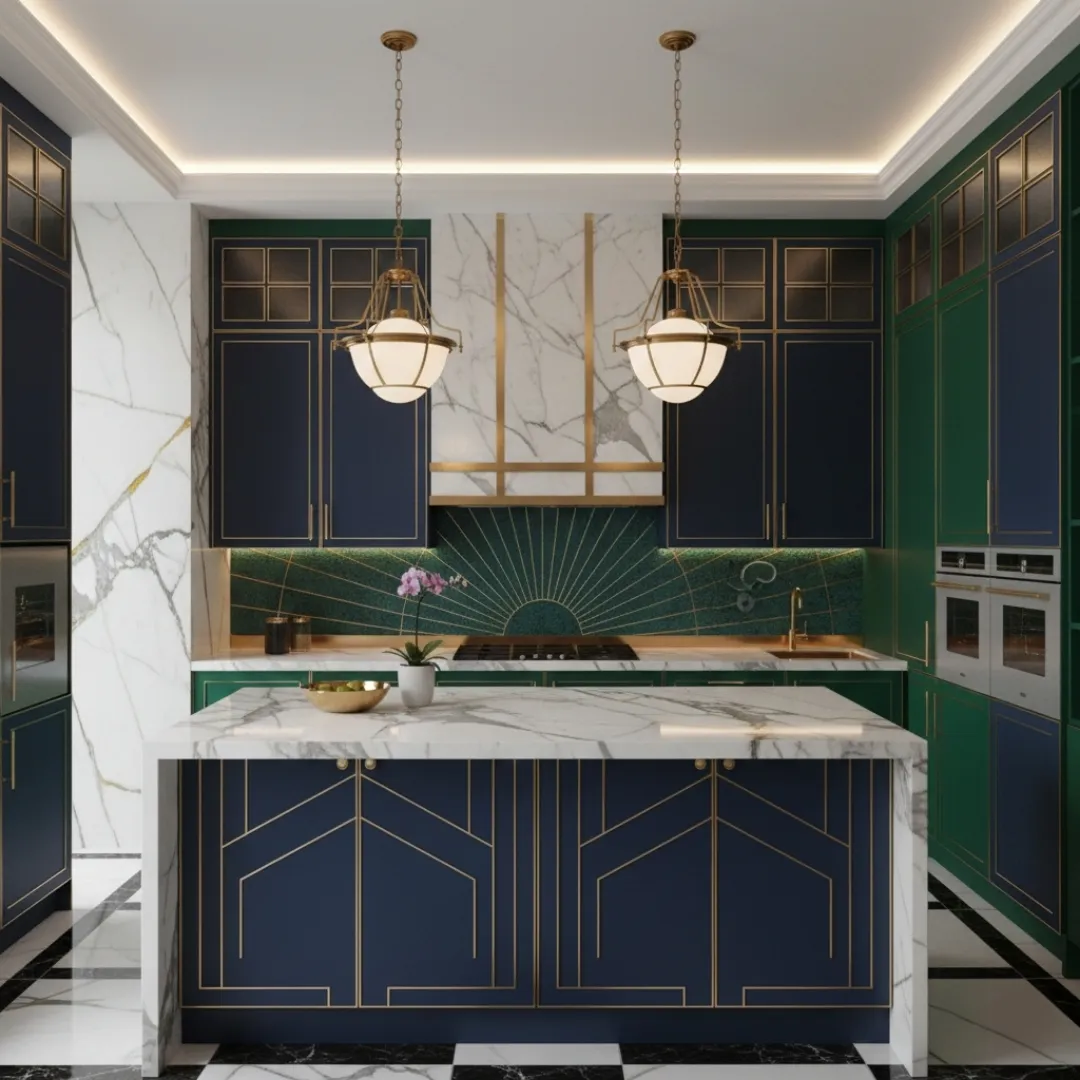 Art Deco kuhinja