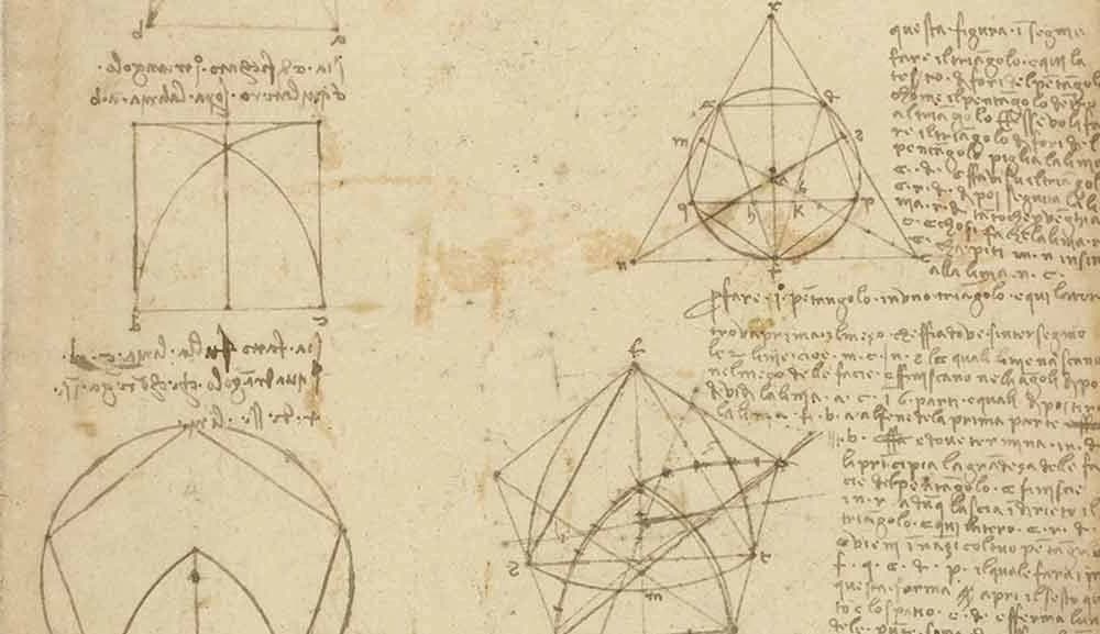 Davinci sketch background