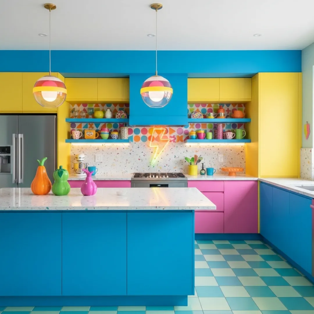 Dopamine decor kuhinja