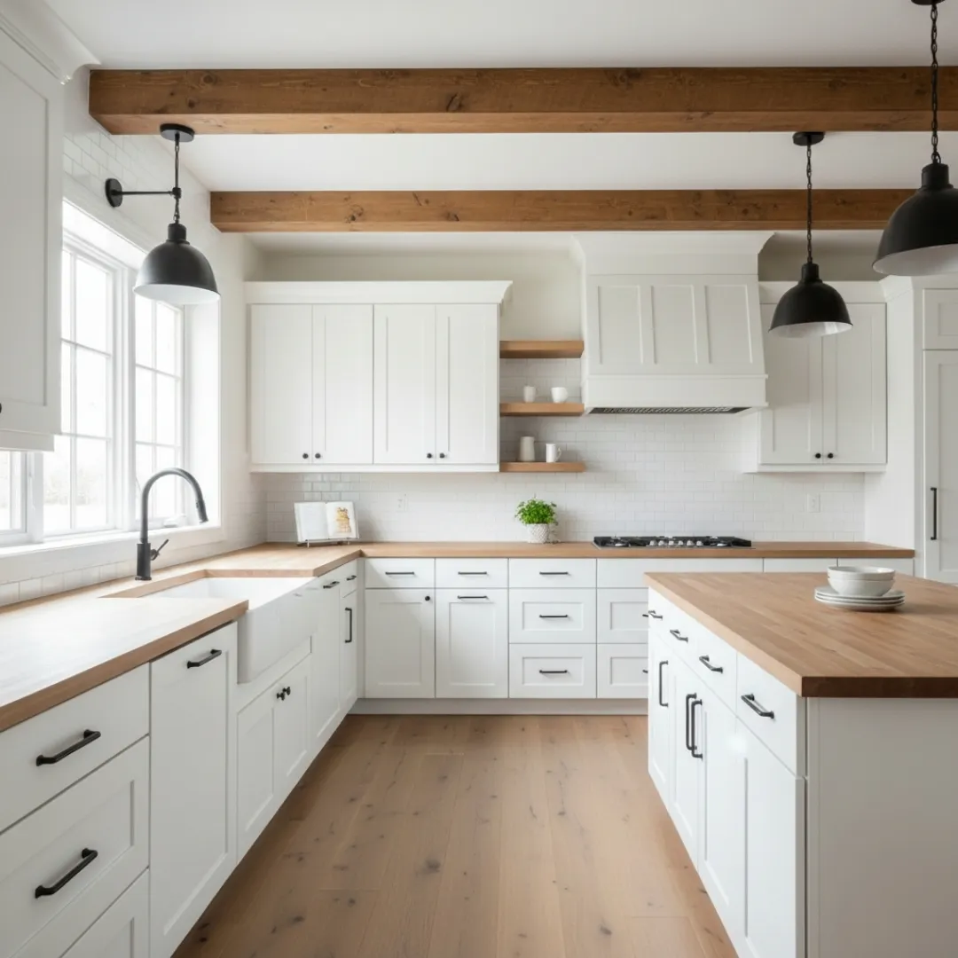 Modern farmhouse kuhinja